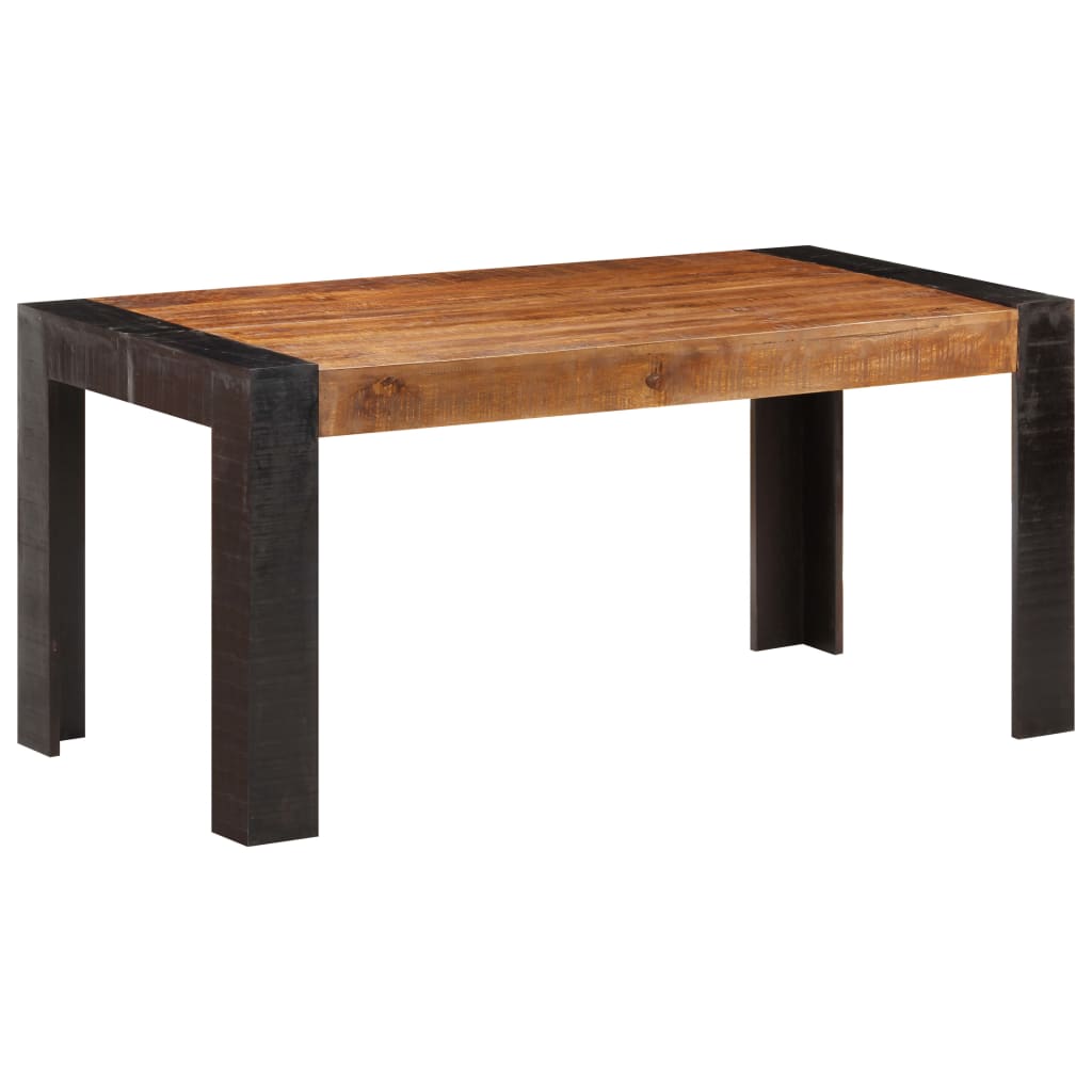 Τραπεζαρία 160 x 80 x 76 εκ. από Μασίφ Ξύλο Μάνγκο