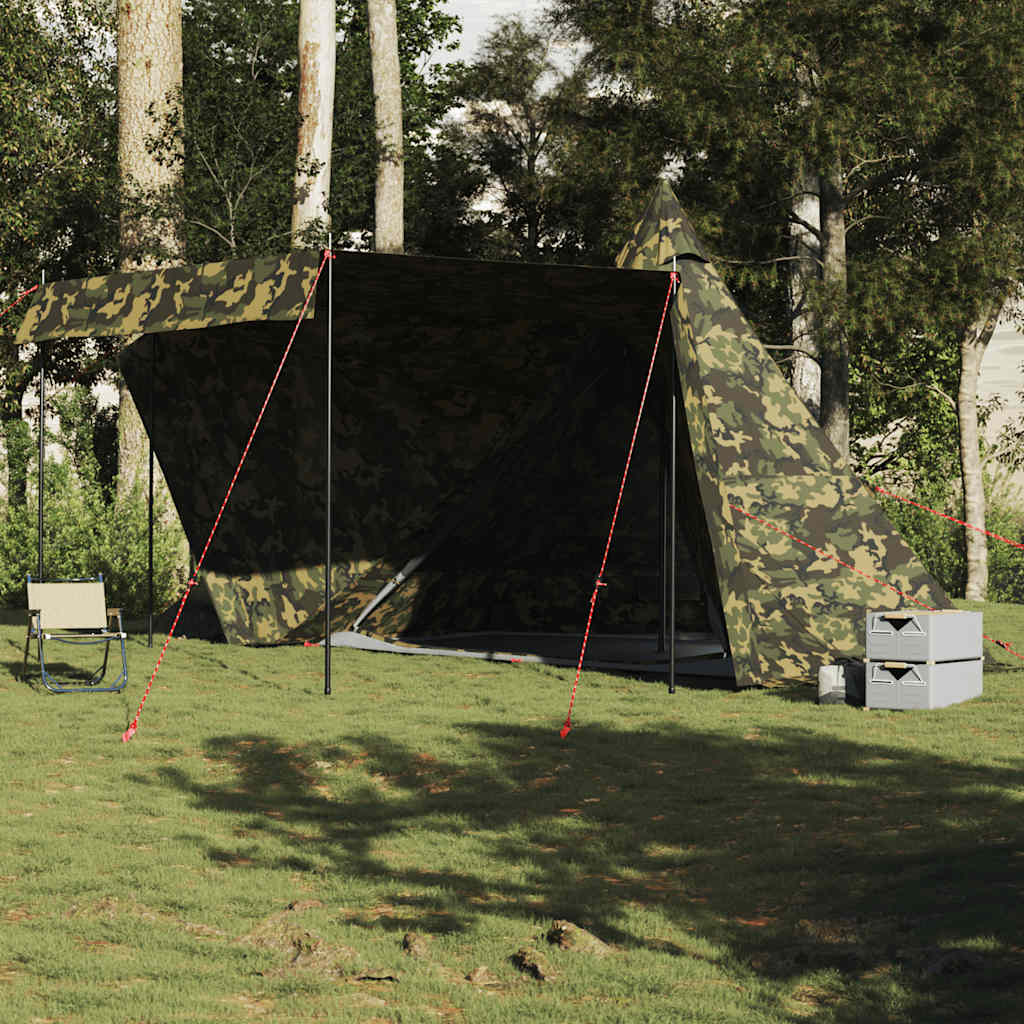 Σκηνή Οικογενειακή Tipi 6 Ατόμων Αδιάβροχη Παραλλαγή