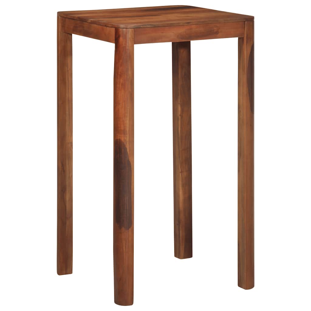 Τραπεζάκι Μπαρ 60x60x107 cm Ακακία από Μασίφ Ξύλο