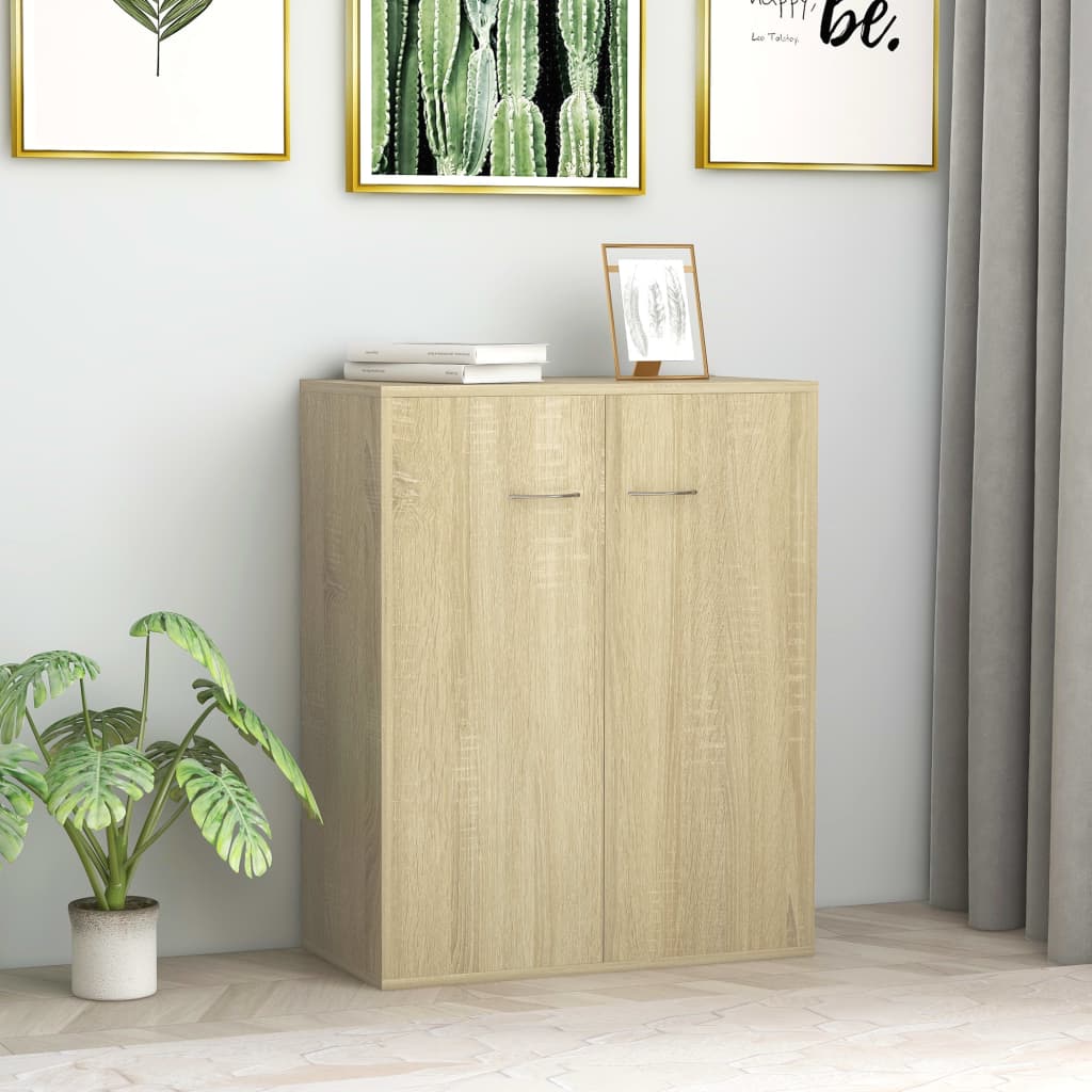 Ντουλάπι Sonoma Δρυς 60 x 30 x 75 εκ. από Επεξ. Ξύλο