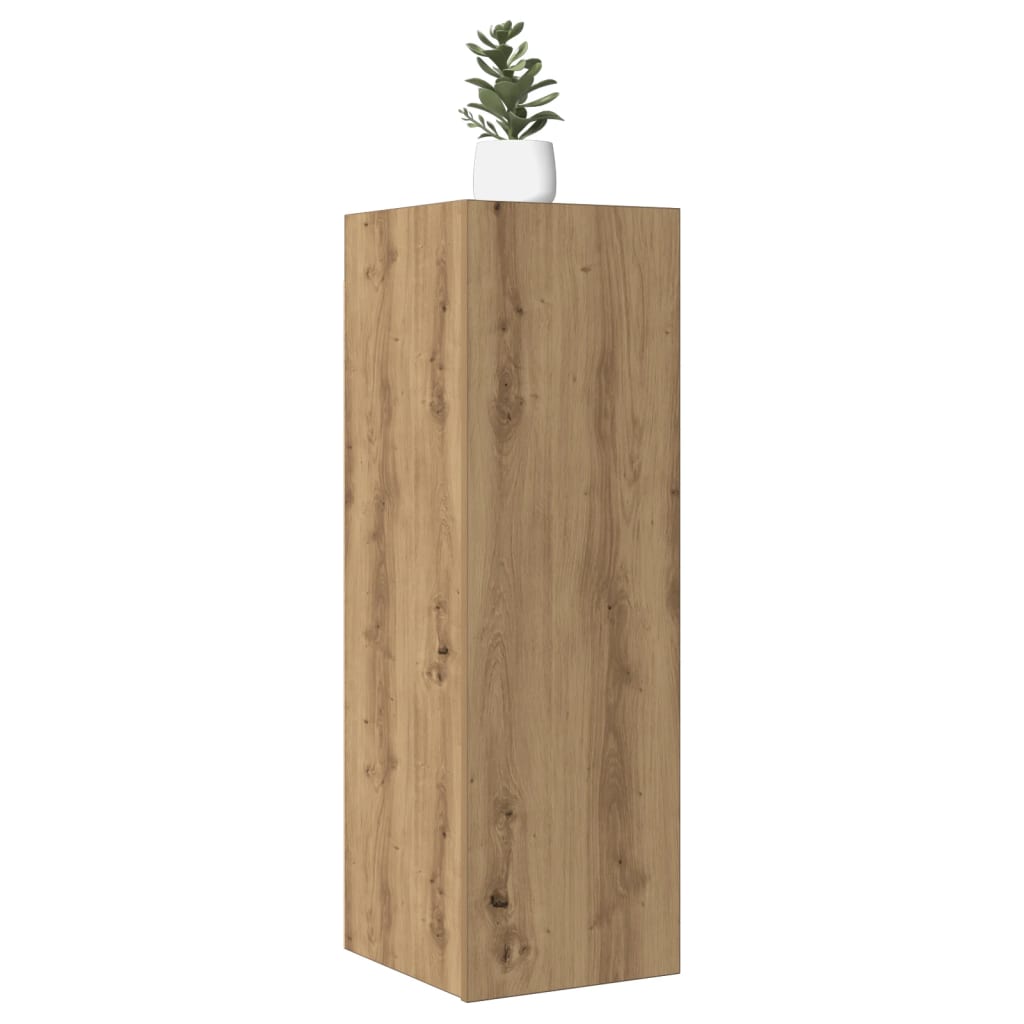 Ντουλάπι τηλεόρασης Artisan Oak Κατασκευασμένο ξύλο