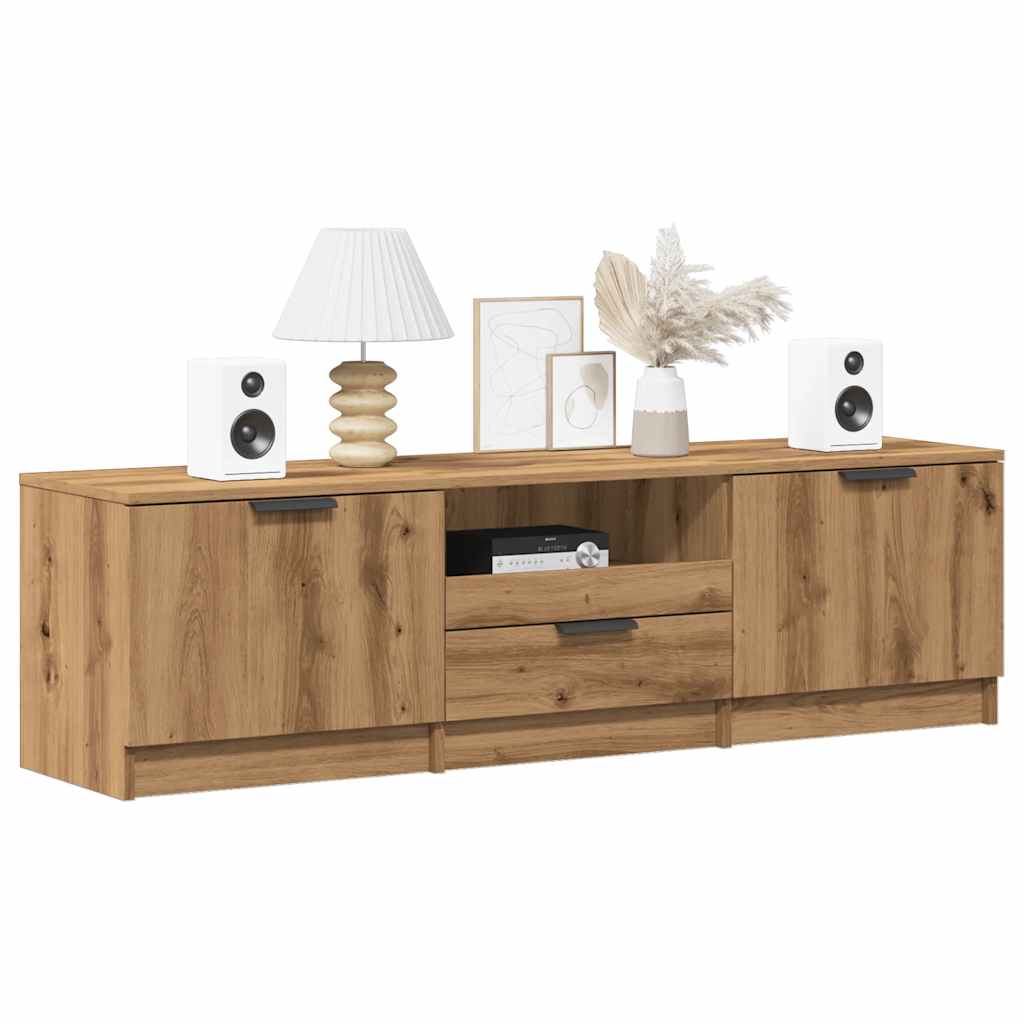 ντουλάπι τηλεόρασης Artisan Oak 140x35x40cm Κατασκευασμένο ξύλο