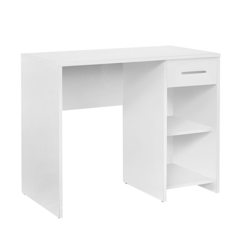 Γραφείο εργασίας Concept σε λευκή απόχρωση 90x52x75εκ