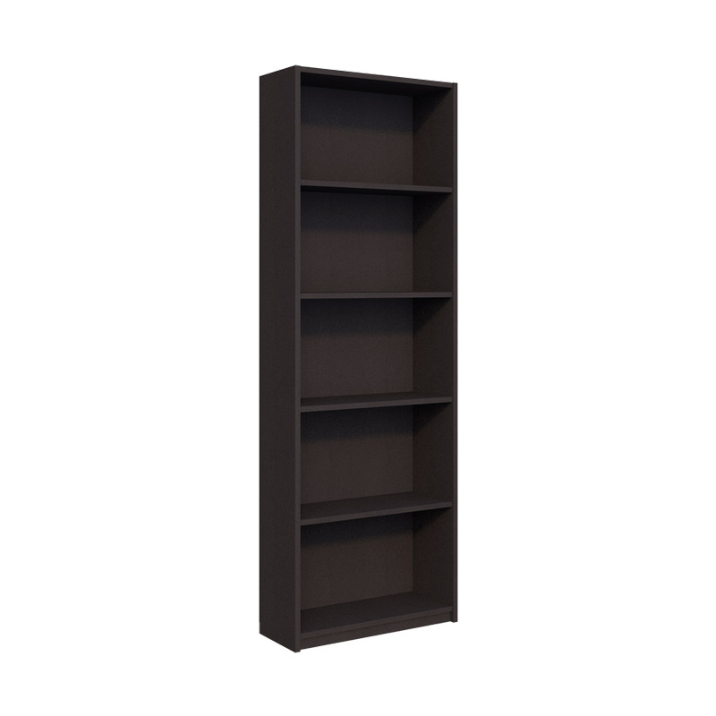 Βιβλιοθήκη Max σε ανθρακί απόχρωση 58x23x170εκ