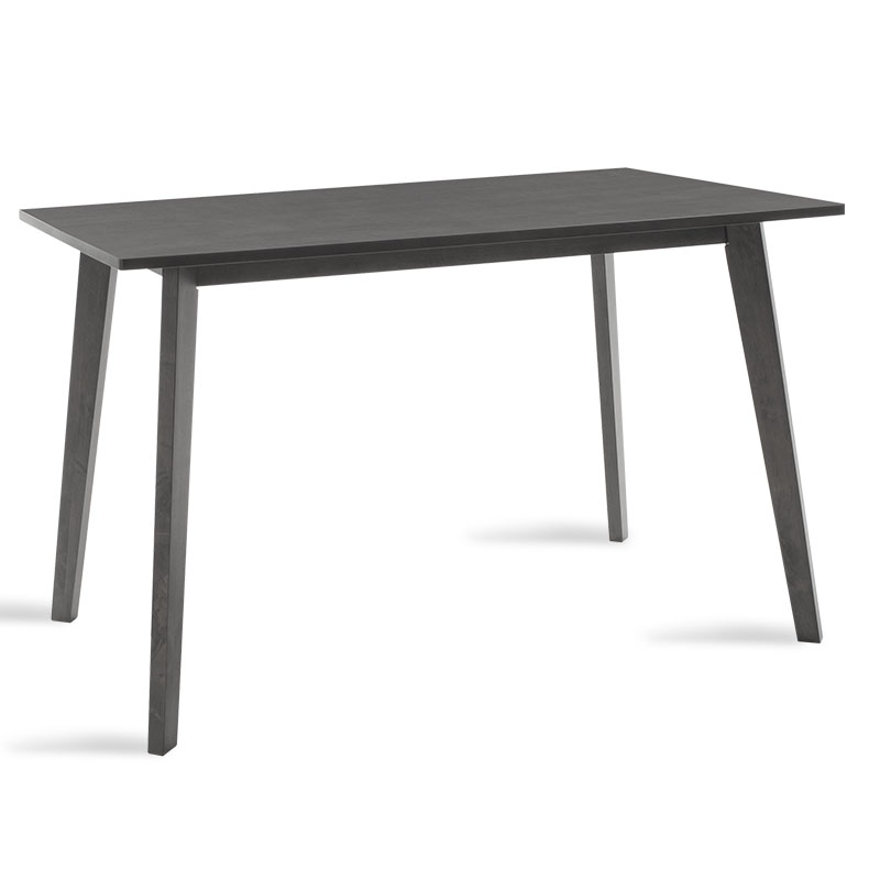 Τραπέζι Benson MDF σε rustic grey απόχρωση 120x75x75εκ