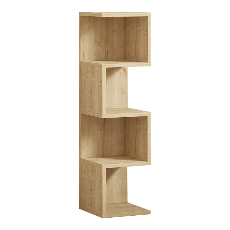 Ραφιέρα επιδαπέδια Pratel σε oak απόχρωση 25x27x95εκ