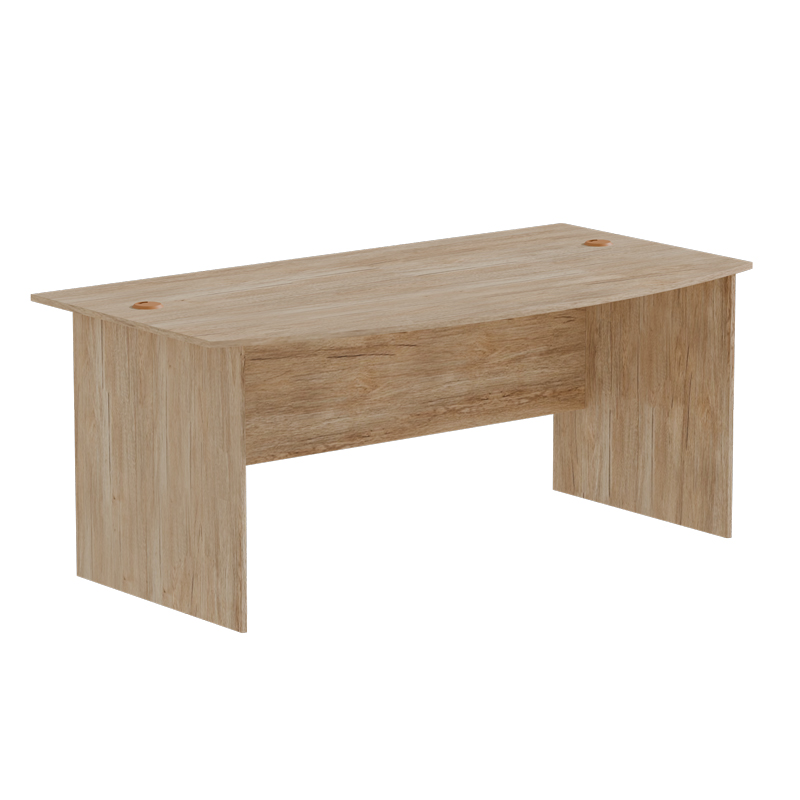 Γραφείο εργασίας Anze φυσικό μελαμίνης 180x93.5x75εκ