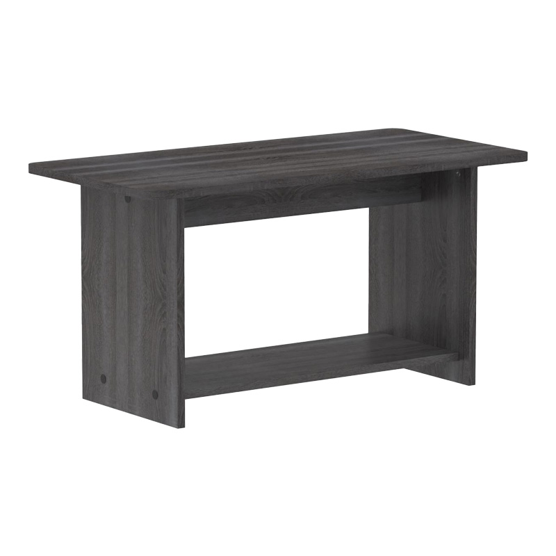 Τραπέζι Kumba σε ανθρακί-wenge απόχρωση 80x40x42εκ
