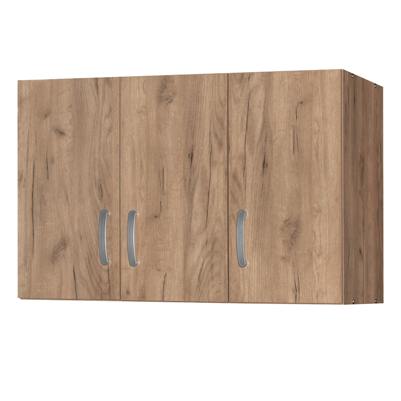 Πατάρι ντουλάπας Zelia τρίφυλλο oak 90x42x60εκ