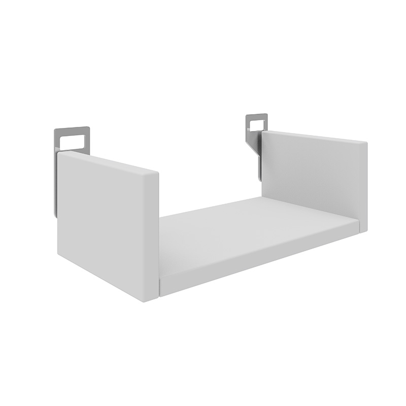 Ραφιέρα τοίχου Derva σε λευκή απόχρωση 30x15x10cm