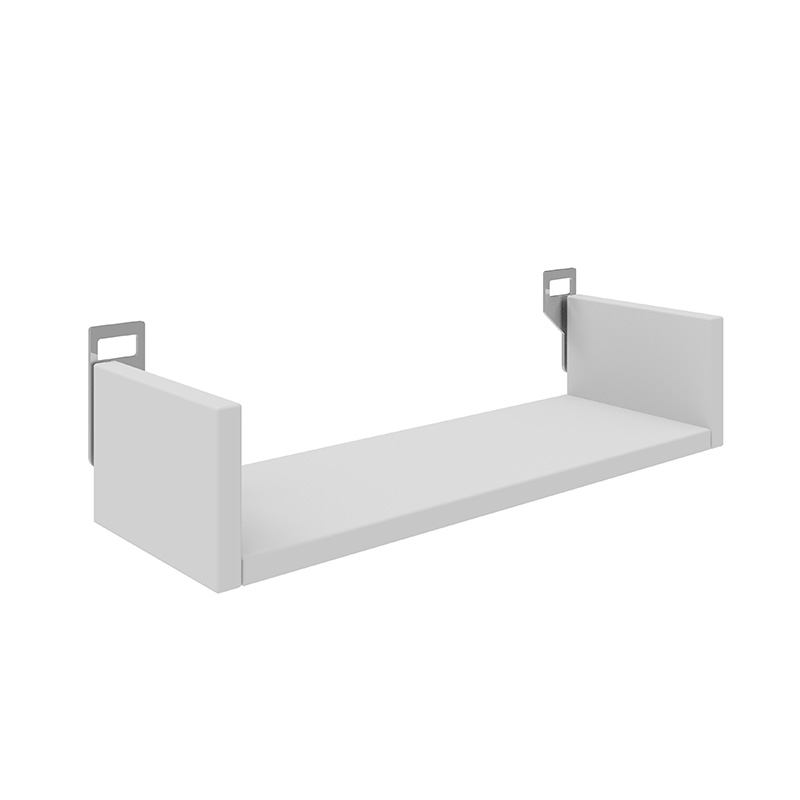 Ραφιέρα τοίχου Derva σε λευκή απόχρωση 45x15x10cm
