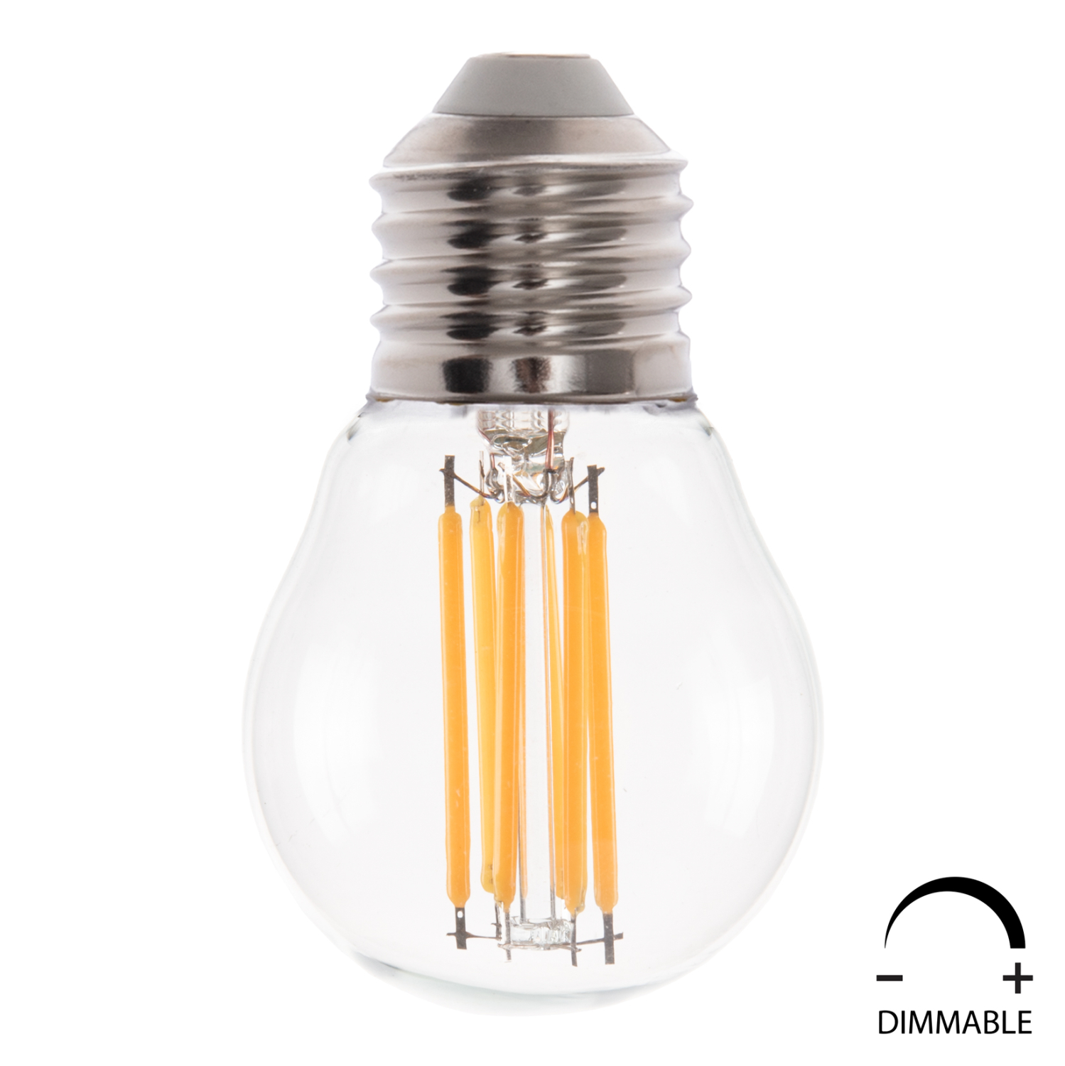 Λαμπτήρας Led Filament 6W E27 3000K Διάφανο Dimmable