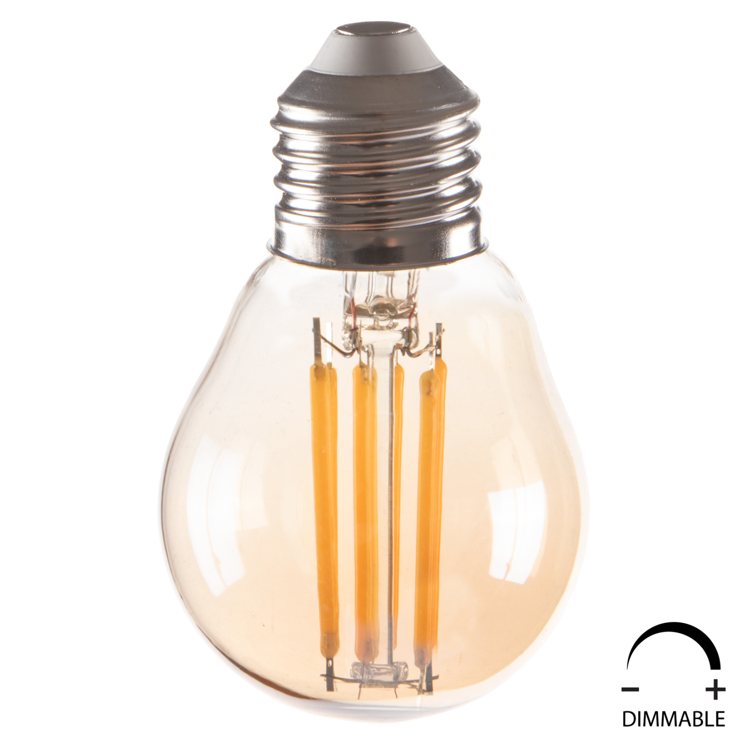 Λαμπτήρας Led Filament 6W E27 3000K Gold Dimmable