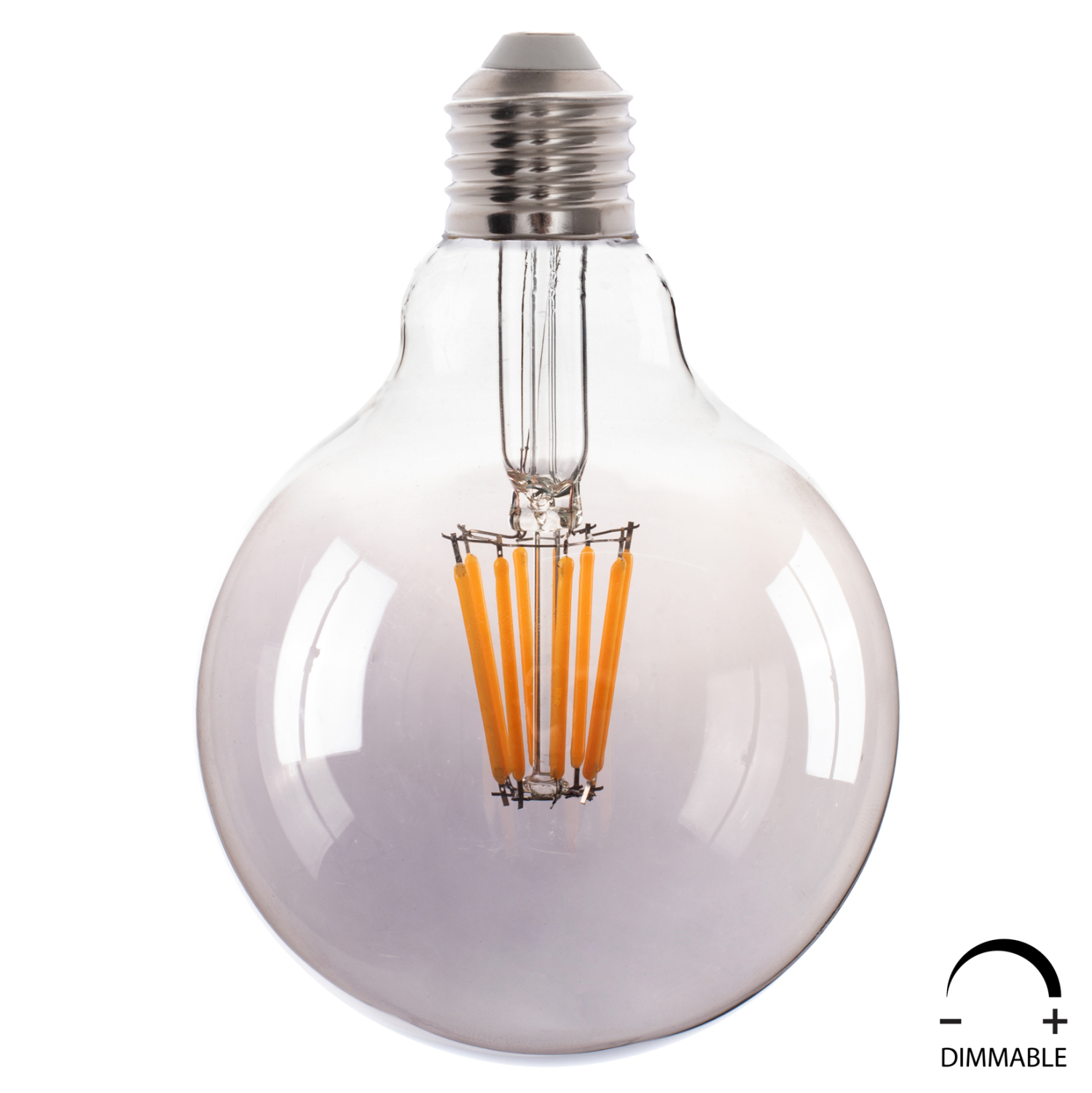 Λαμπτήρας Globo Led Filament 8w E27 3000k Φιμέ Dimmable