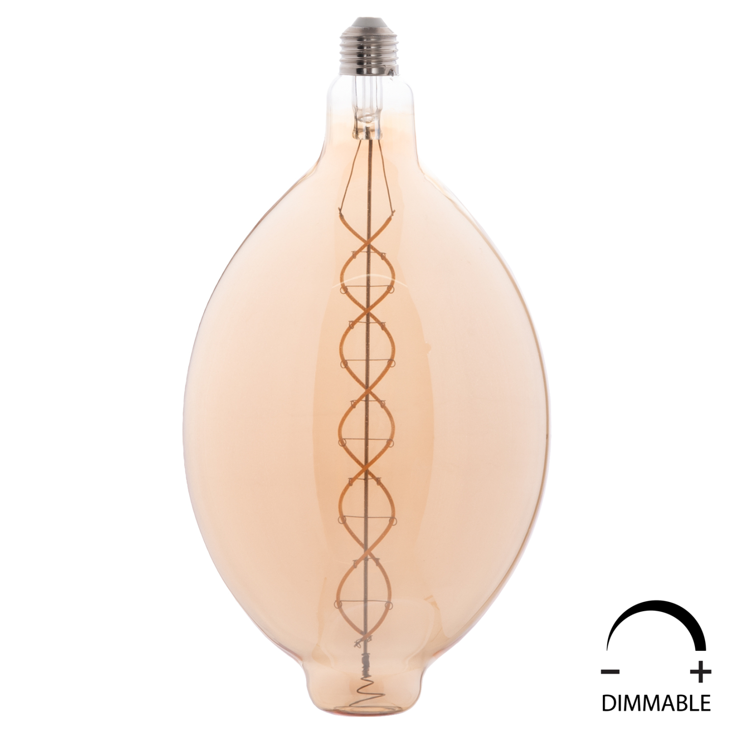 Λαμπτήρας Led Filament 8W E27 3000K Tea Color Dimmable