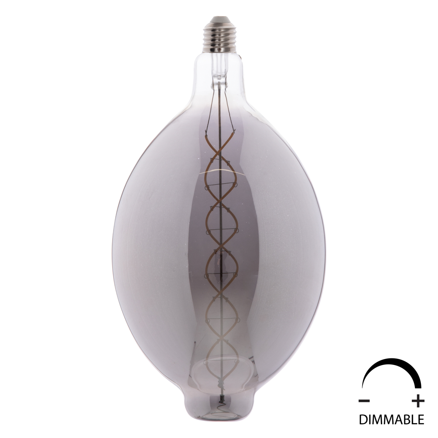 Λαμπτήρας LED Filament 8W E27 3000K Smoke Dimmable