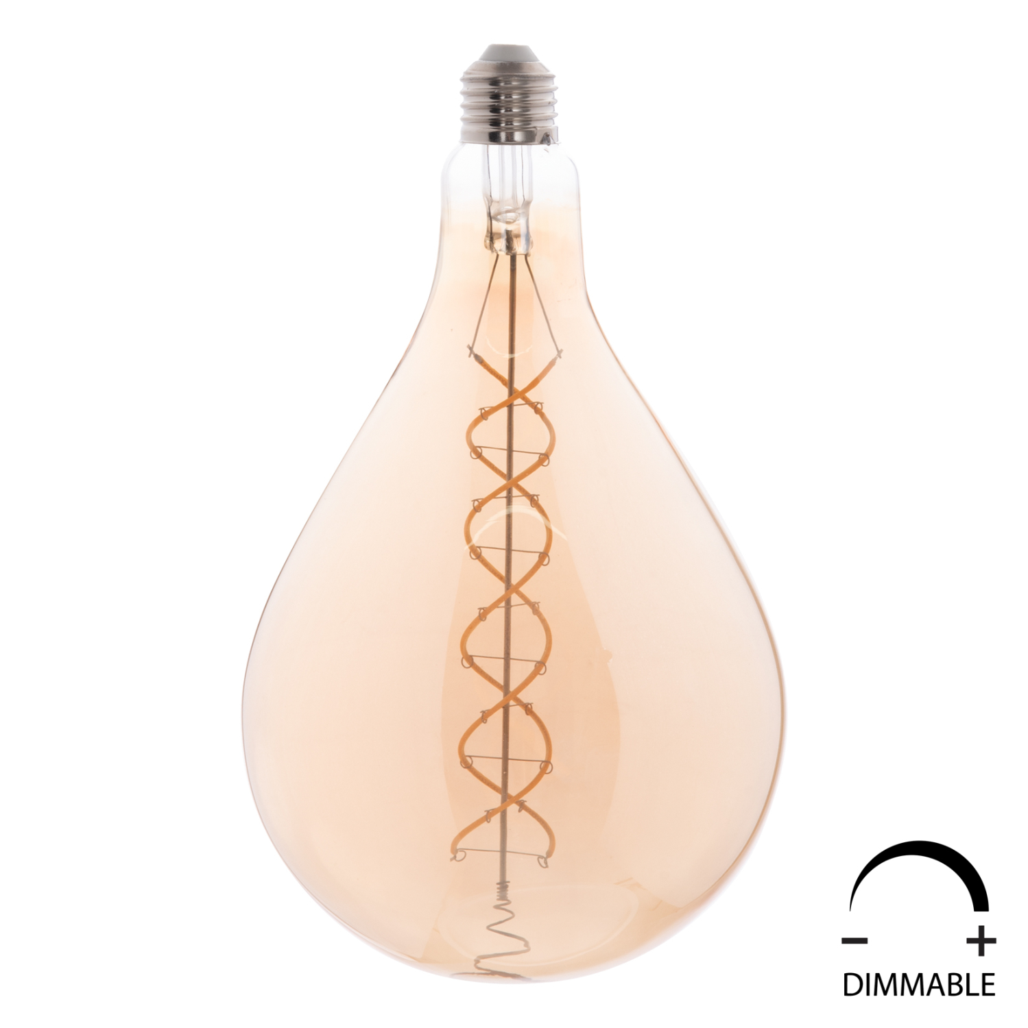 Λαμπτήρας Led Filament 8w E27 3000k Tea Color Dimmable
