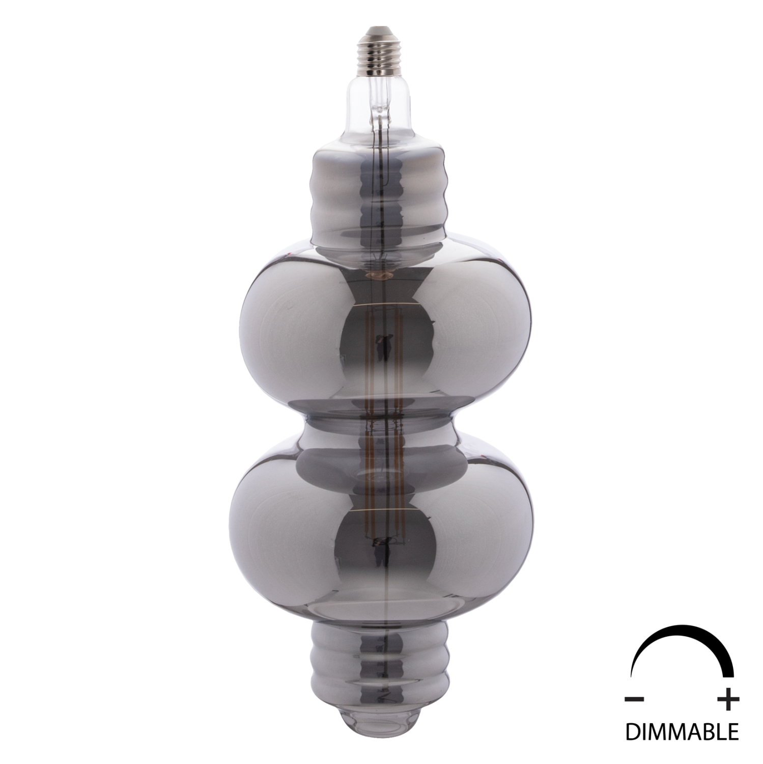 Λαμπτήρας LED Filament 8W E27 3000K Smoke Color Dimmable