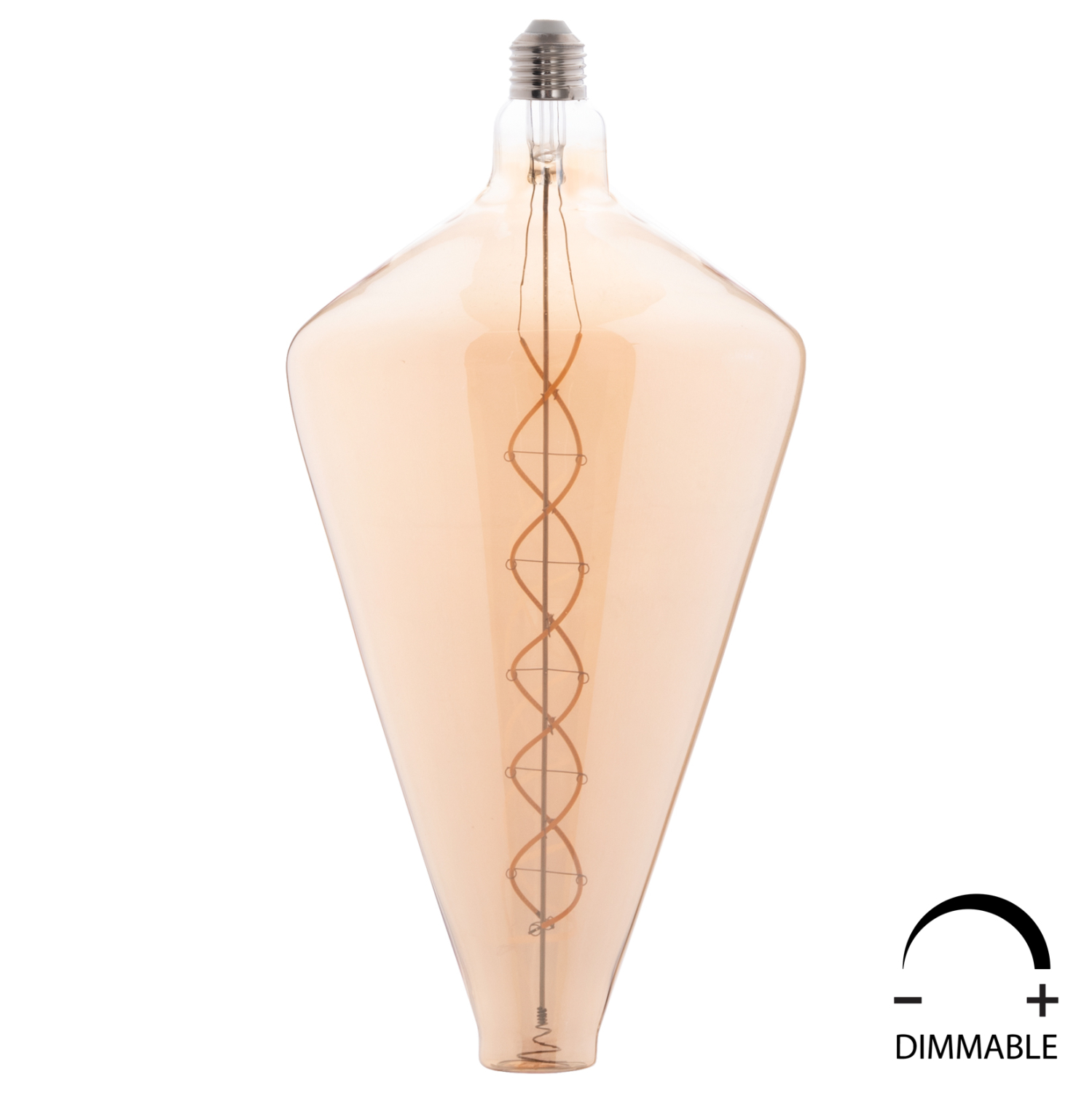 Λαμπτήρας Led Filament 8w E27 3000k Gold Color Dimmable