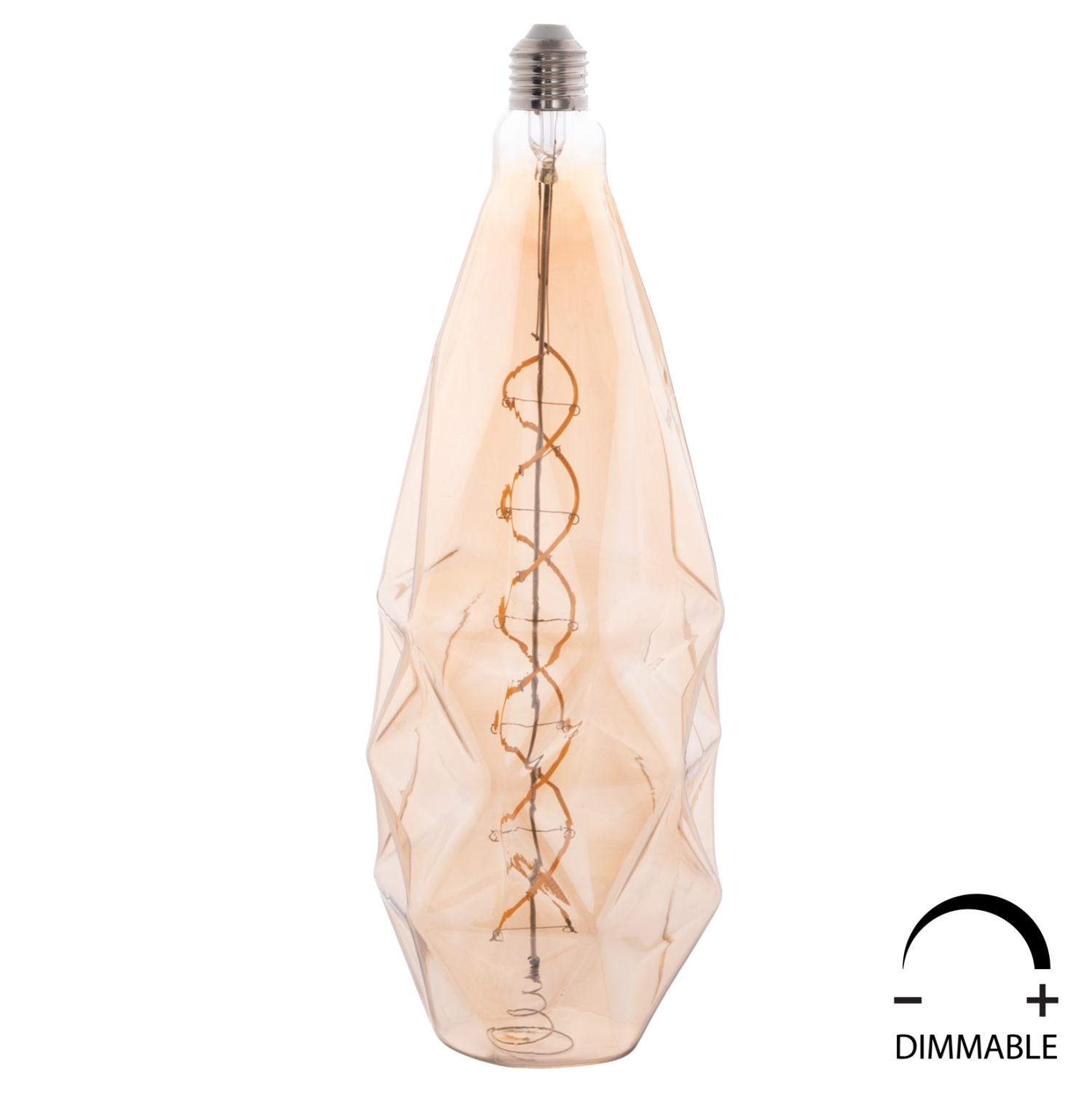 Λαμπτήρας Led Filament 8w E27 3000k Gold Color Dimmable